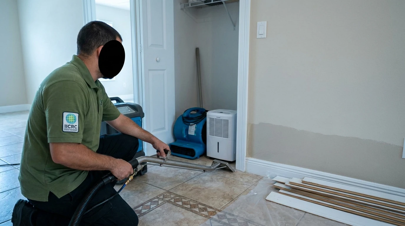 What should you do in the first 10 minutes: who to call for water heater leak in Davie