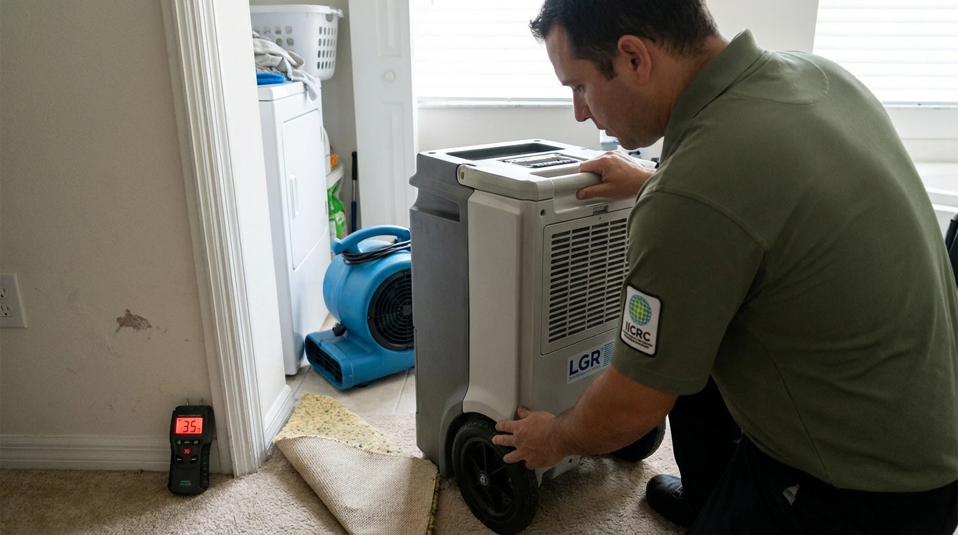 Is this an appliance repair call, a plumbing call, or a restoration call: who to call when washing machine floods house in Davie
